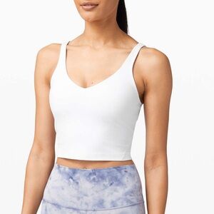 White Lululemon Align Tank